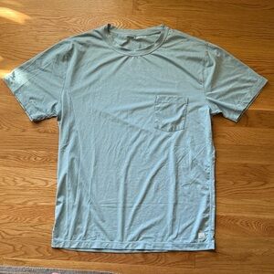 Vuori Men's sage green Pocket athletic T-Shirt